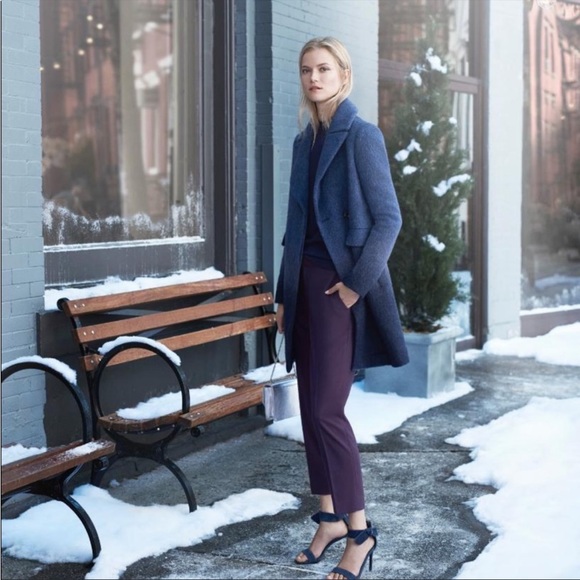 Ombré navy wool coat - Picture 13 of 13